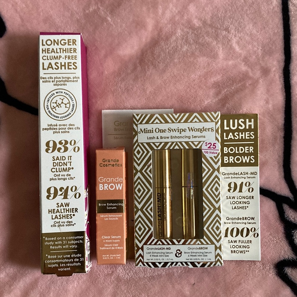 Grande cosmetics lash and brow bundle